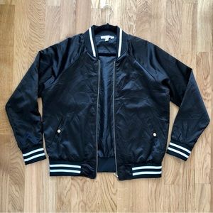 Vintage Satin Varsity Jacket